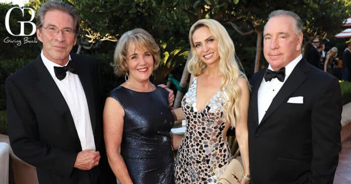 Ron and Philly Montbleau with Irina and Michael Fenison at Celebrating 40 Years: Make-A-Wish San Diego’s Wine & Wishes SPARK Gala