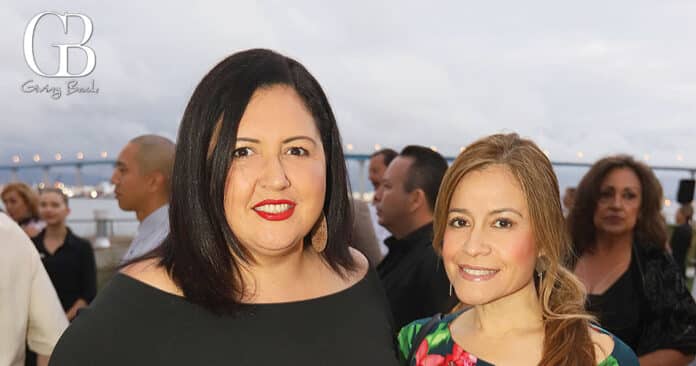 Supervisor Nora Vargas and Susy Villegas