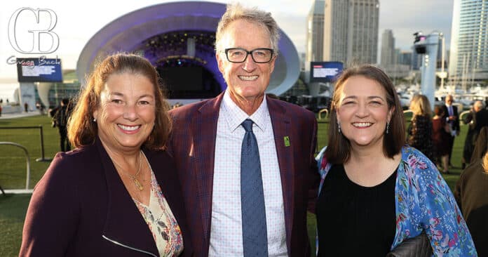 Terry and Tim Riley with Angela Galleno at Starry Starry Night: A Gala for Foster Children & CASA Advocacy