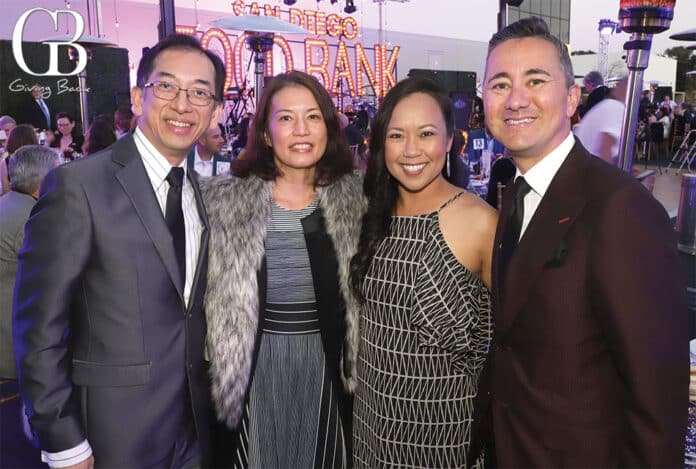 William and Angela Tseng with Maria and Chris Cate