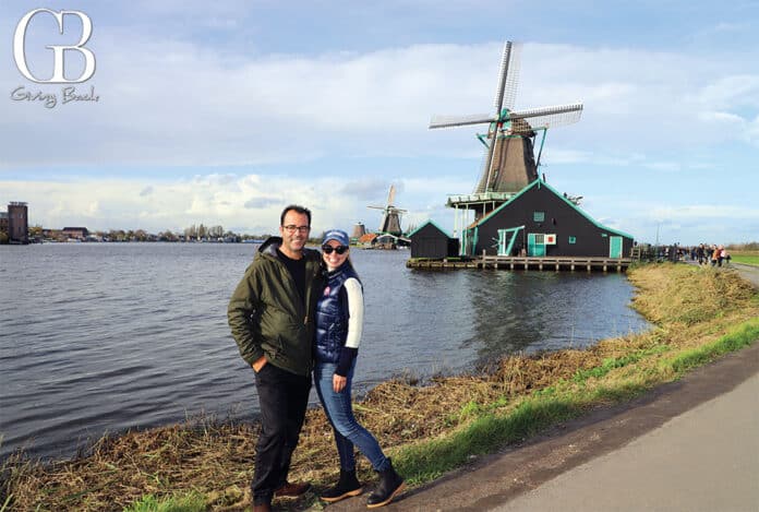 Esteban and Danitza Villanueva in Zaanse Schans