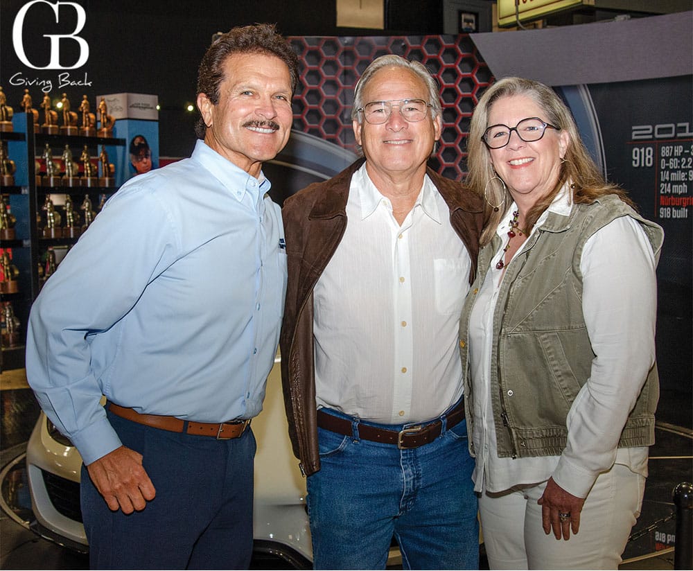 Rich Garcia with Bill and Lori Schnetz