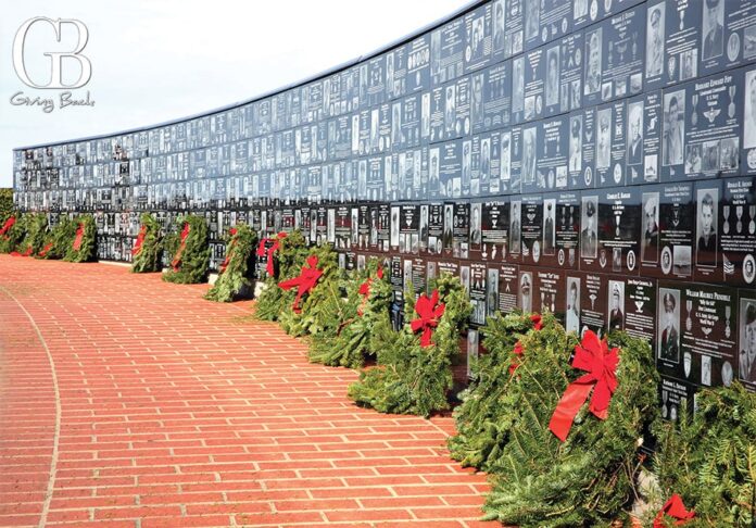 Wreaths Across America at the Mt Soledad National Veterans Memorial December 17th 2022