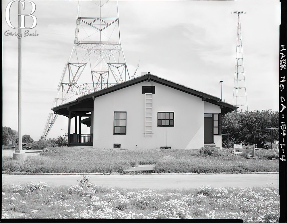 Navy Building at Chollas Radio Station in 1947