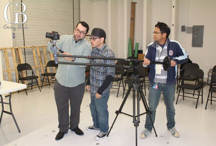 On set