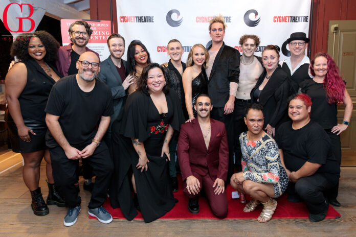 The cast and crew of The Rocky Horror Show