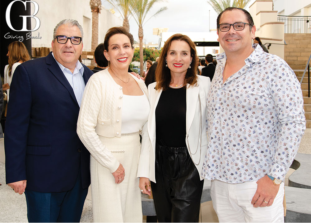 Javier and Mabel Freig with Heather and Rene Vidal