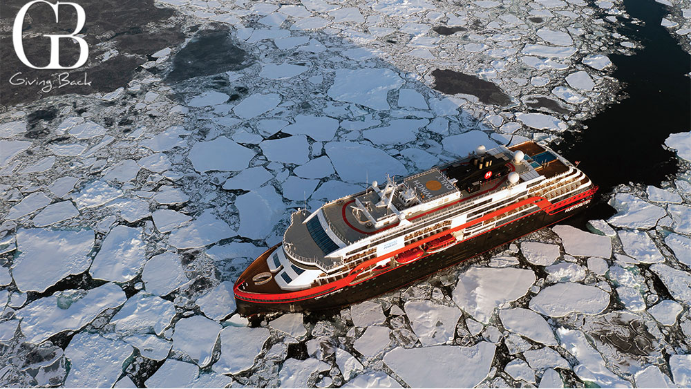 MS Fridtjof Nansen in Artic ice