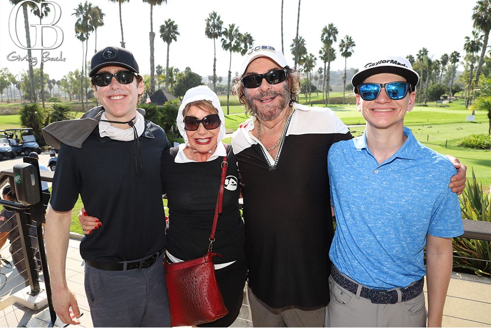 Marc Barbara and Howard Milstein with Noah Goldenhar