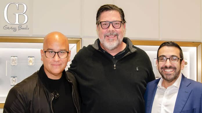 Luis Phillps, Larry McMahon, and Danesh Derissi