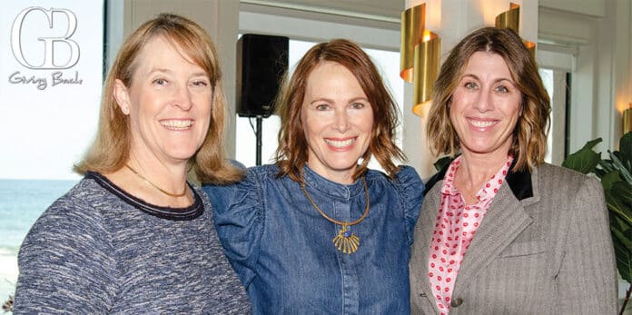 Teresa King Aubert, Jessica Hanson York and Aaryn Belfer