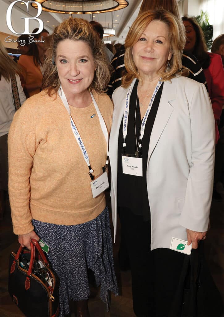 Beth Pearson and Terry Woods
