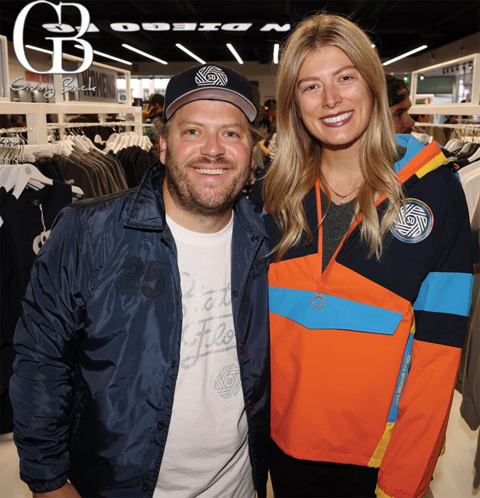 Bruno Meli and Kelley Johnson