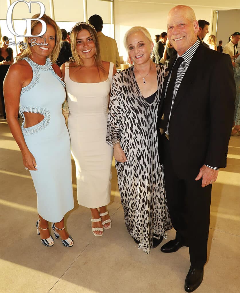 Cecilia-and-Alani-Aguerre-Lise-Wilson-and-Steve-Strauss - GB Magazine Cecilia and Alani Aguerre Lise Wilson and Steve Strauss