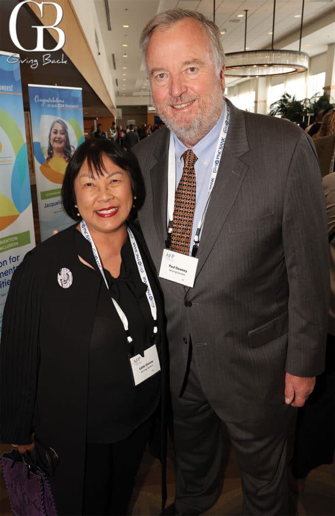 Edith Glassey and Paul Downey