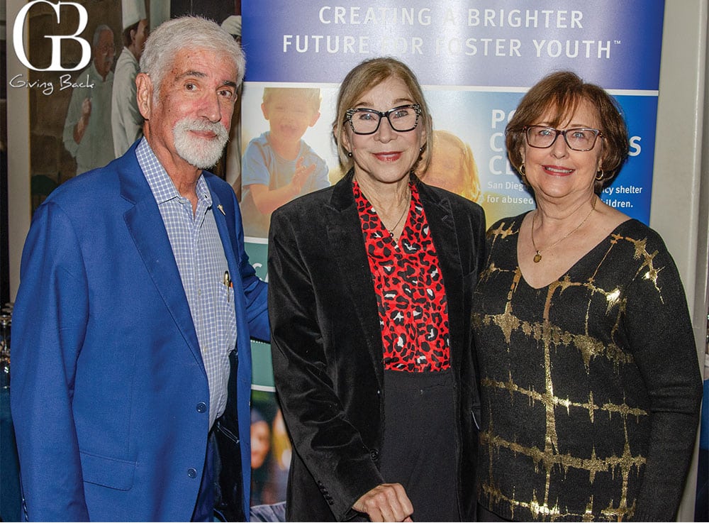 Gary and Norma Hirsh with Rene Comeau