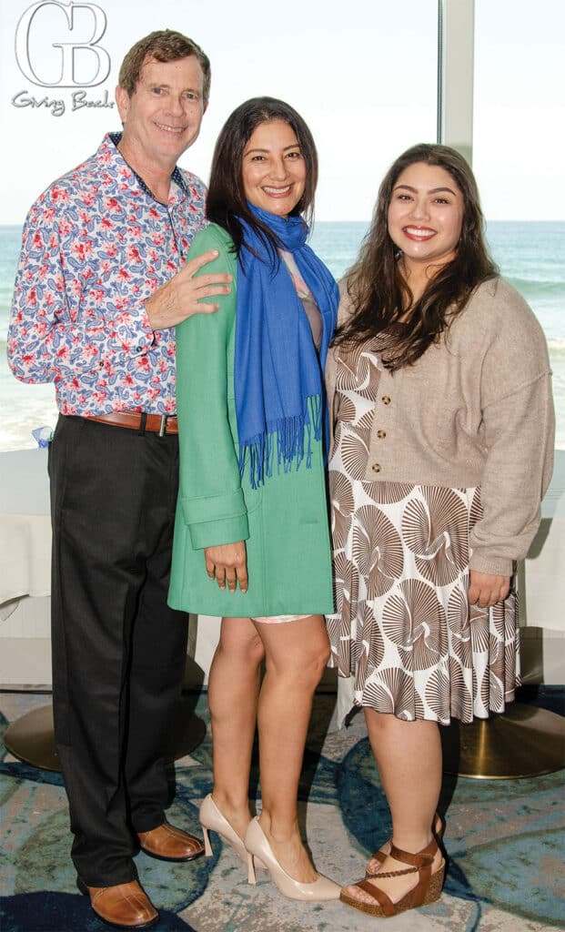James and Frances Peterson with Tabatha Villegas