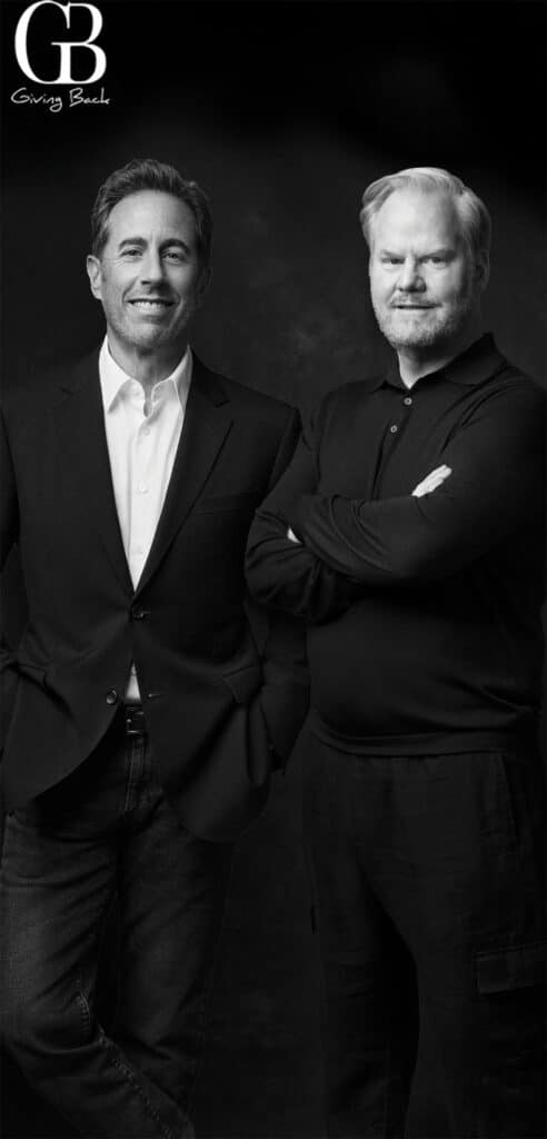 Jerry-Seinfeld-and-Jim-Gaffigan - GB Magazine Jerry Seinfeld and Jim Gaffigan
