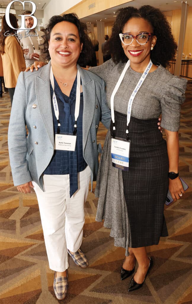 Karla Torosian and Tamika Franklin