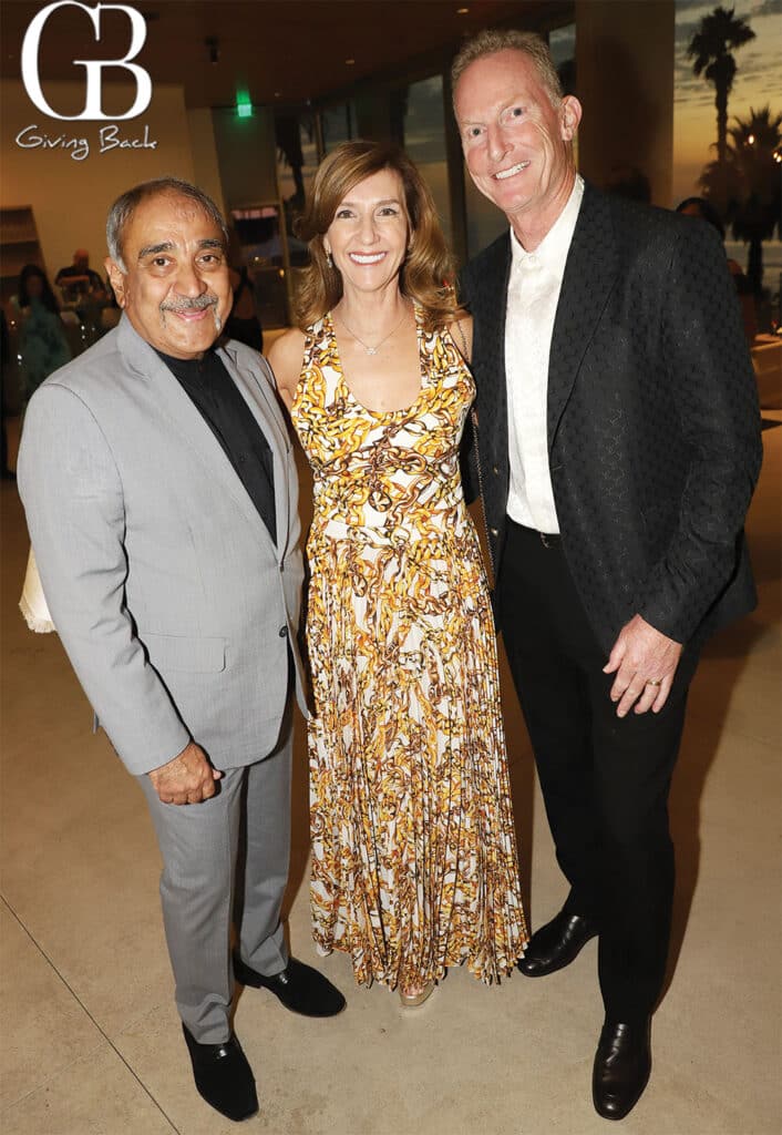 Pradeep-Khosla-with-Debby-and-Hal-Jacobs - GB Magazine Pradeep Khosla with Debby and Hal Jacobs