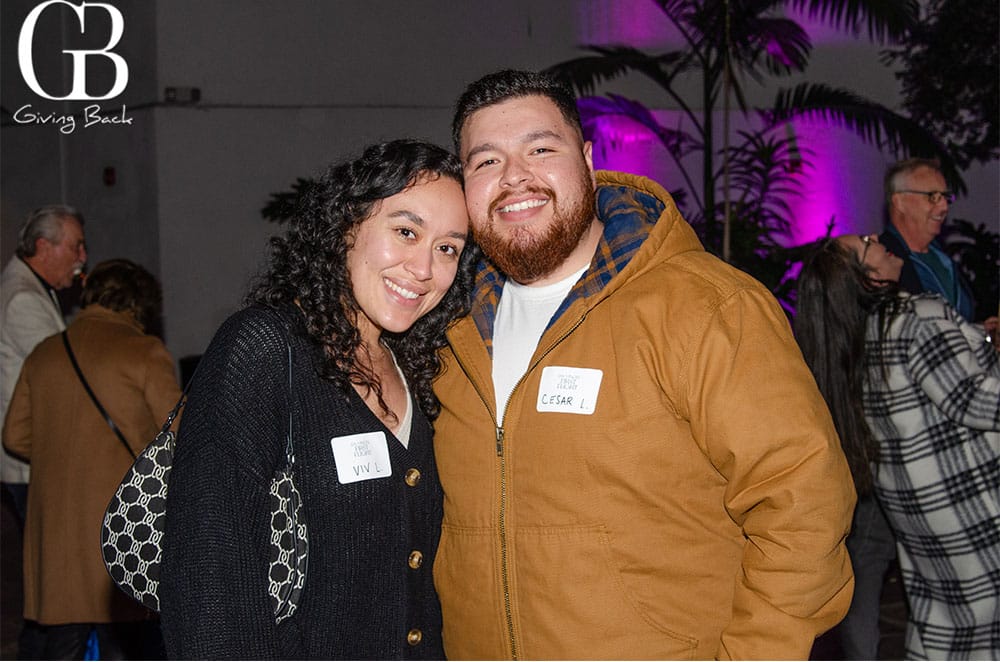 Vivian Orellana and Cesar Lopez