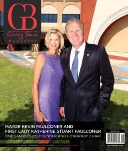 112015   One San Diego   Mayor Kevin Faulconer and Katherine Stuart Faulconer