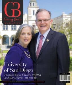 22016   University of San Diego   President James T Harris III and Mary Harris