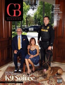 82022   San Diego Police Foundation   Dan Spinazzola Barbie Spinazzola Officer Langley with Ace