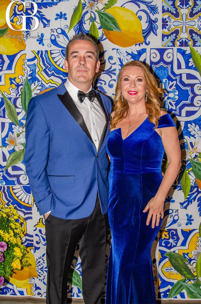 Brandon White and Amber Anderson