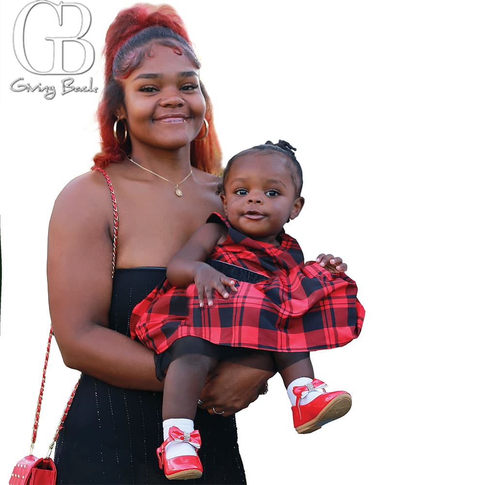 Desiree and her daughter
