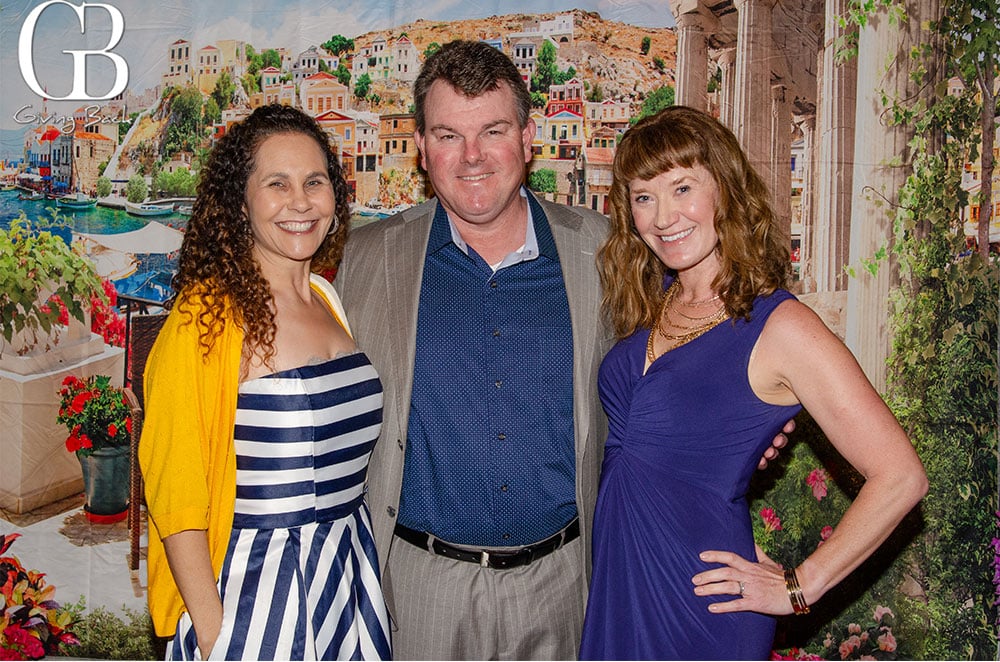 Duncan Arfaa with Glenn and Jessica Donovan