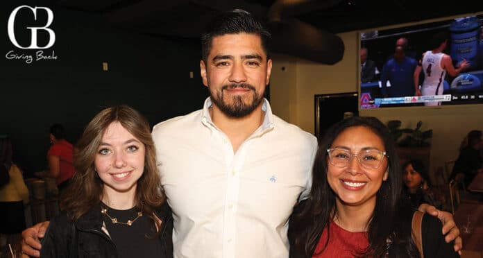 Ella Kaminsky, Alejandro Lopez and Adrianna O’Donnell