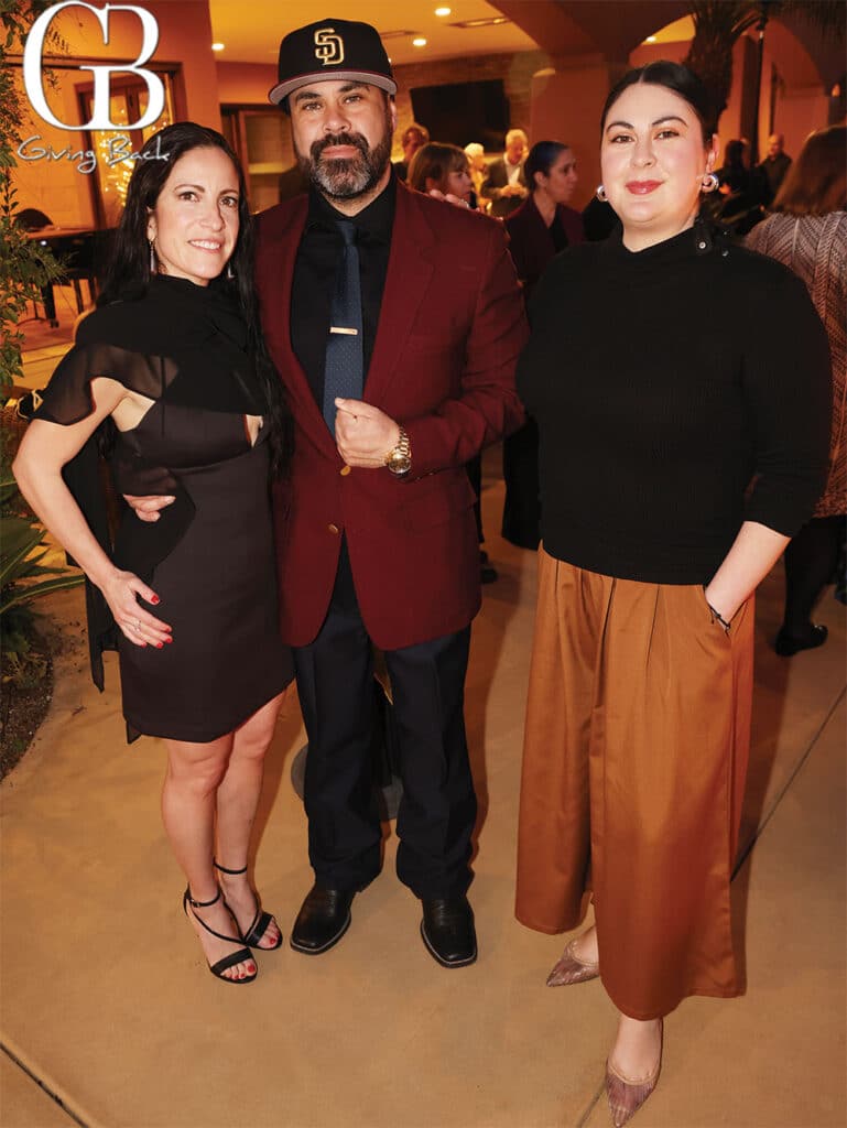 Julissa Poggi with Joseph and Nancy Walters