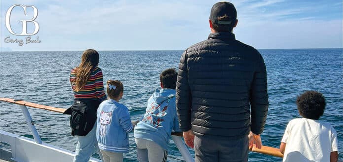Kalani and Hailey with other children at Camp Connect