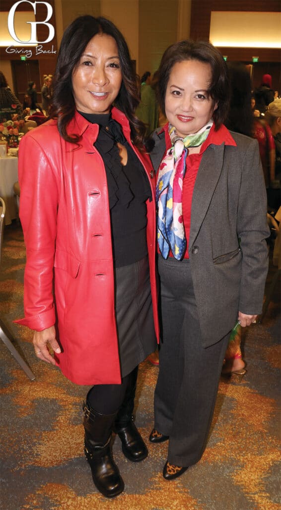Linda Rosas and Clarissa Falcon