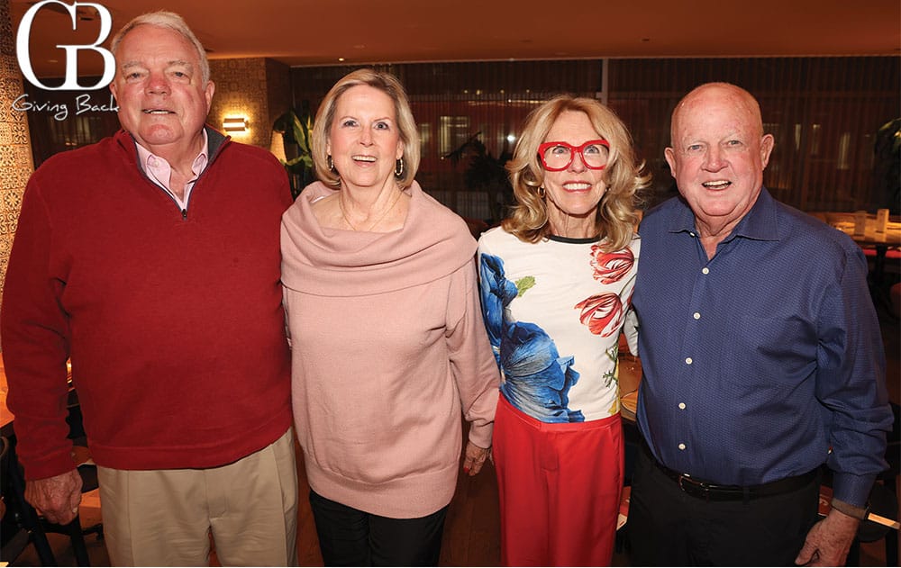 Paul and Brenda Hummell with Jo and Tom Hazard