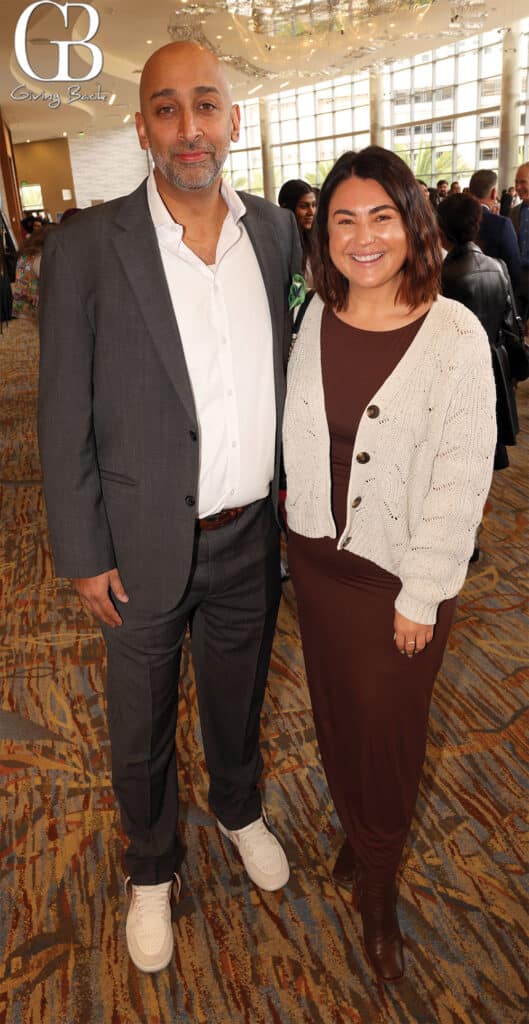 Siddharta Vivek and Hanna Jensen