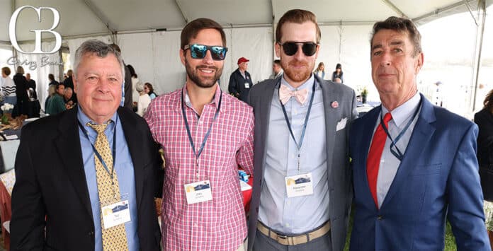 Ted, Joey and Alexander Considine with friend