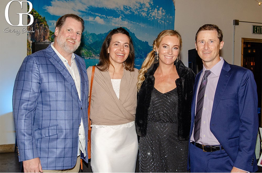 Tim and Tara Dyer with Sandy and Drew Arden