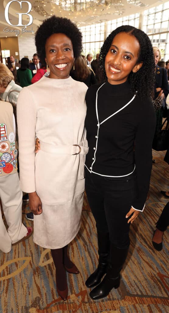 Yolanda Sommer and Ruth Teseyen Tadesse