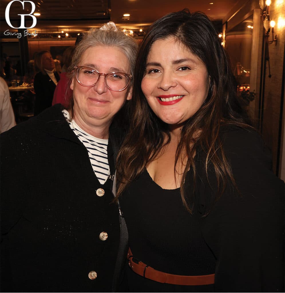Aleta Barthell and Myrna Davalos