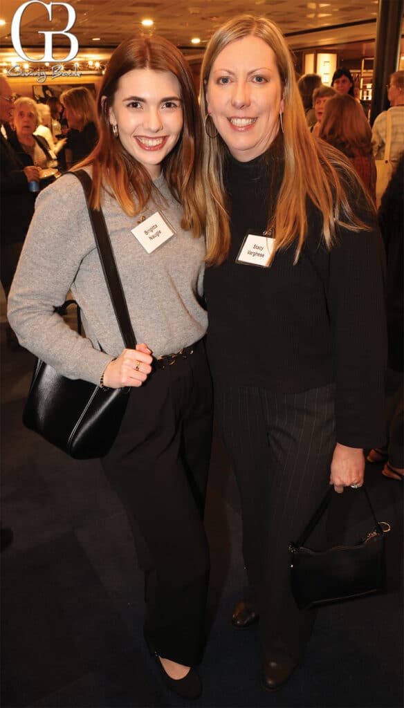Brigitta Magule and Stacy Varghese