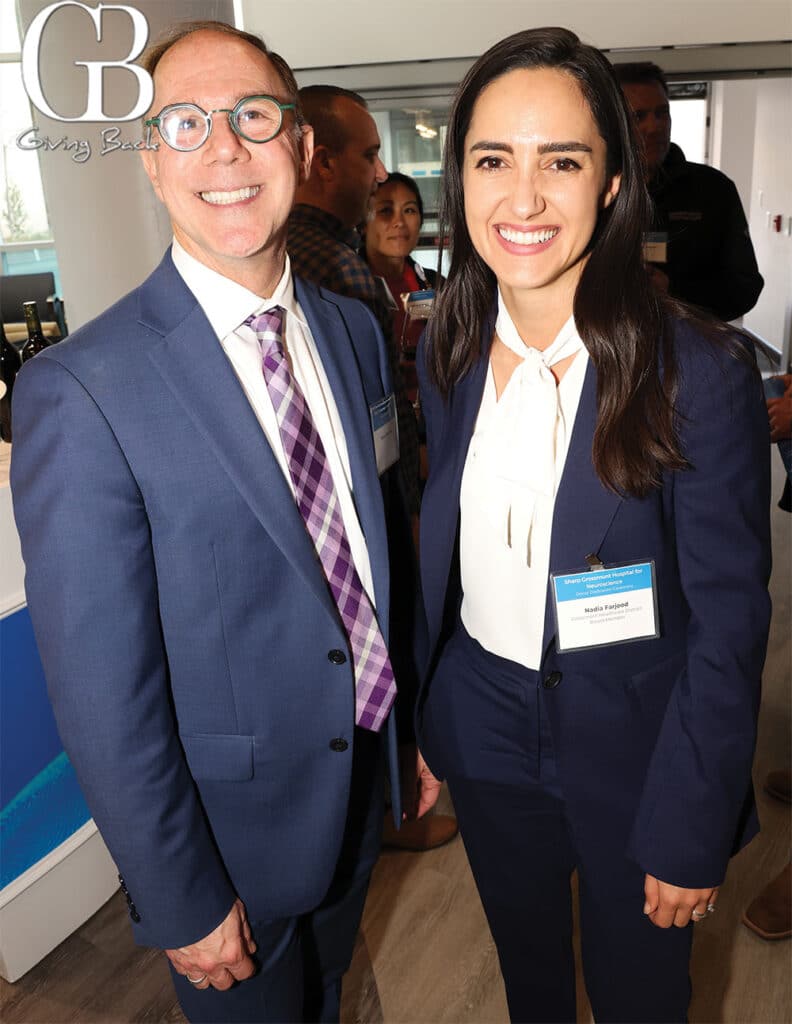 Bruce Hartman and Nadia Farjood