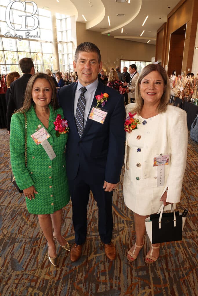 Colleen and Gary Peterson with Diana Martin Mackey