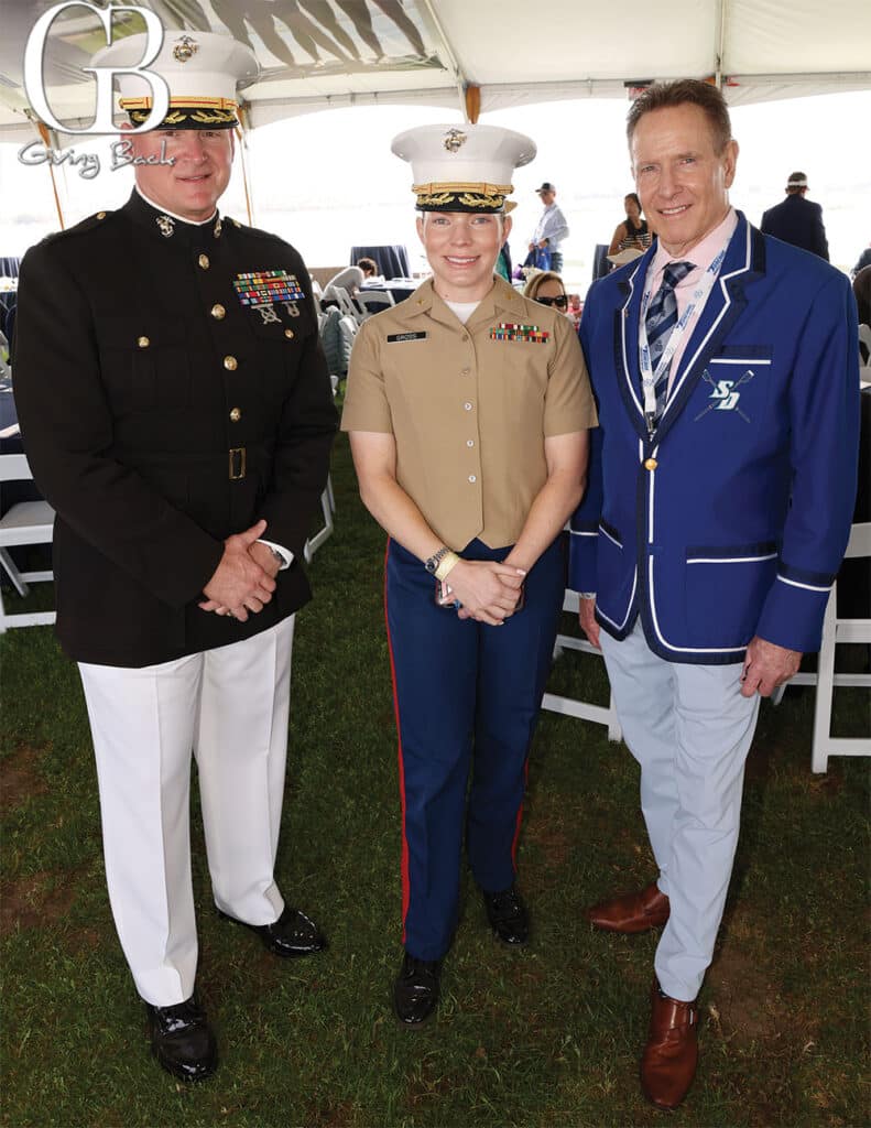Colonel Mike Ogden Major Shannon Gross and Brian Dunn