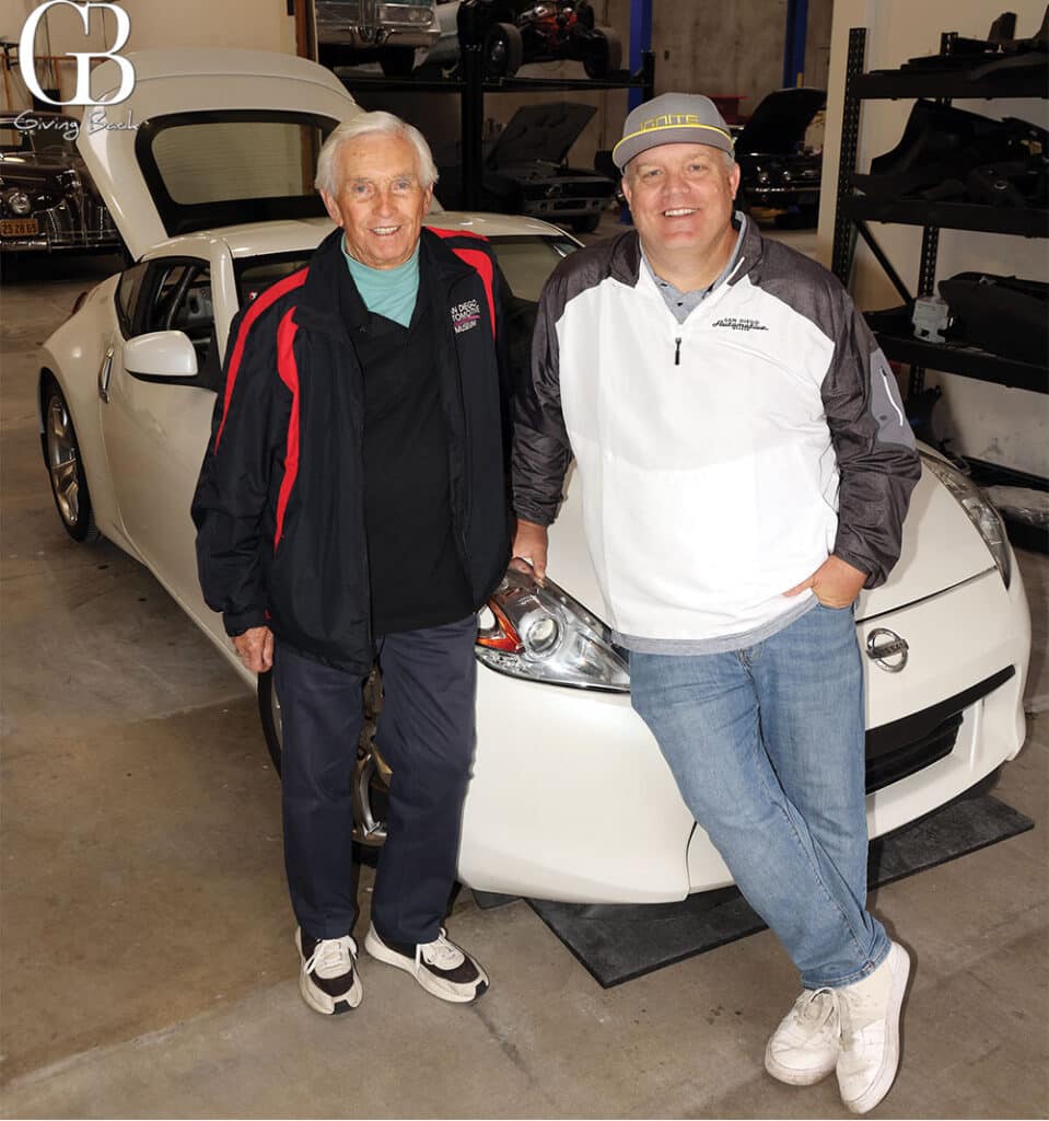 Ken-Warren-and-Lenny-Leszczynski-with-the-IGNITE-Academy-Nissan-370Z - GB Magazine Ken Warren and Lenny Leszczynski with the IGNITE Academy Nissan 370Z