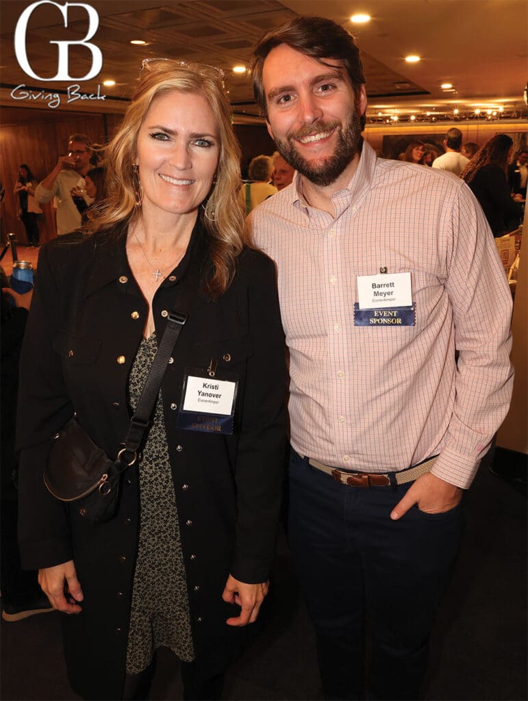 Kristi Yanover and Barrett Meyer