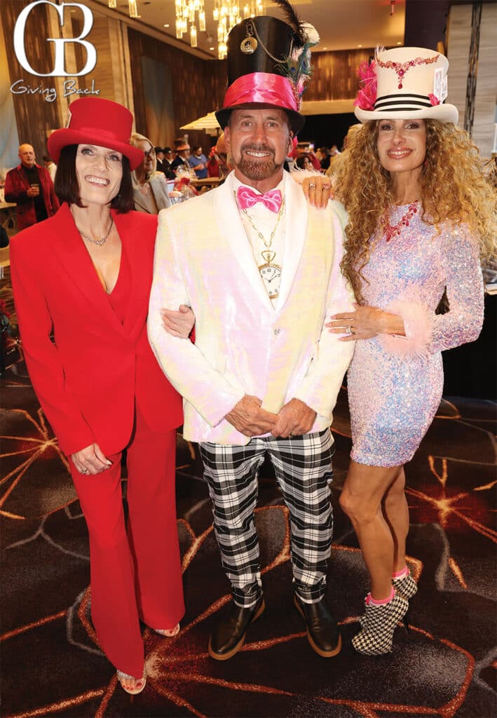 Laila Knight with Tony and Clarice Cioe