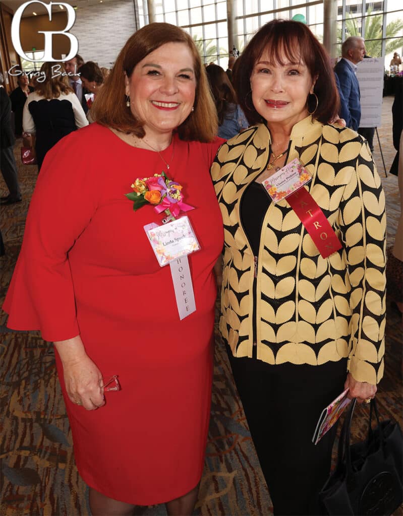 Linda Spuck and Clarice Perkins