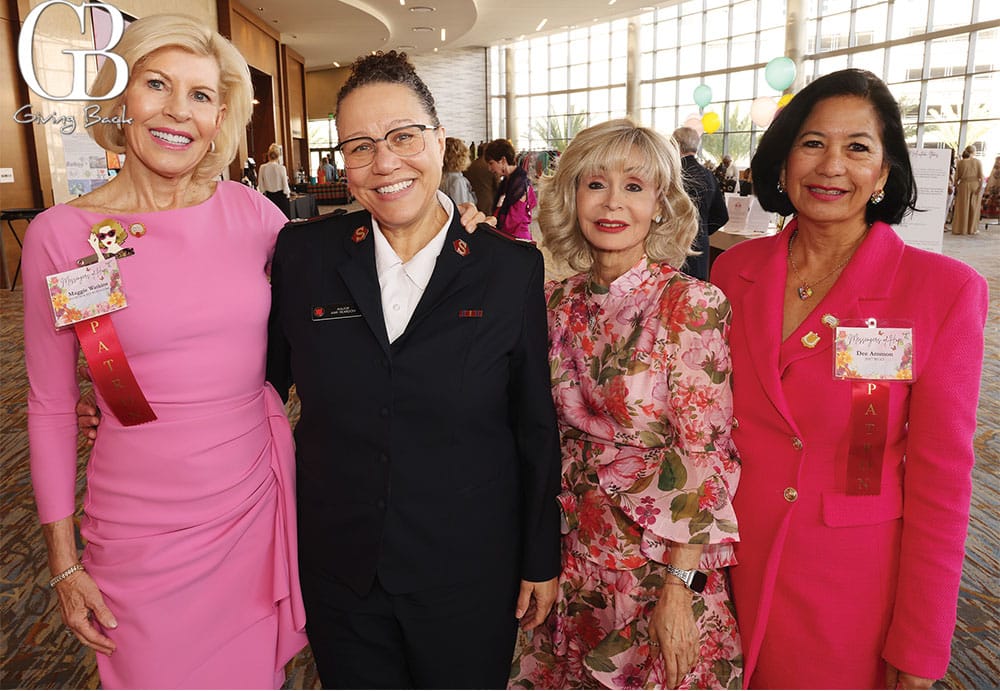 Maggie Watkins Major Amy Reardon Laura Applegate and Dee Ammon